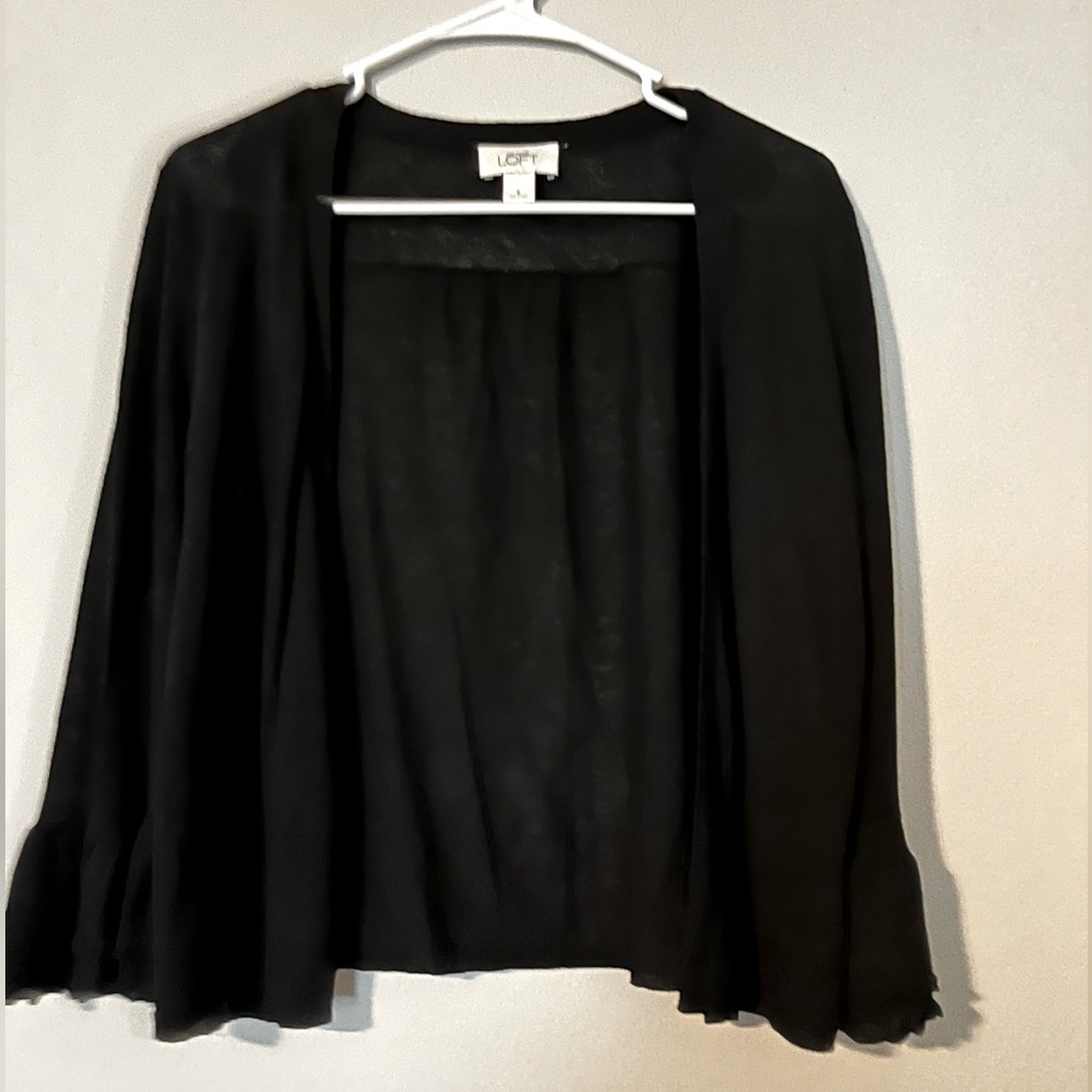NBW black loft cardigan